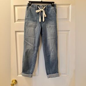 Judy Blue Light Blue Denim Joggers size 1/25